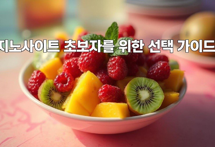 카지노사이트 초보자를 위한 선택 가이드북!